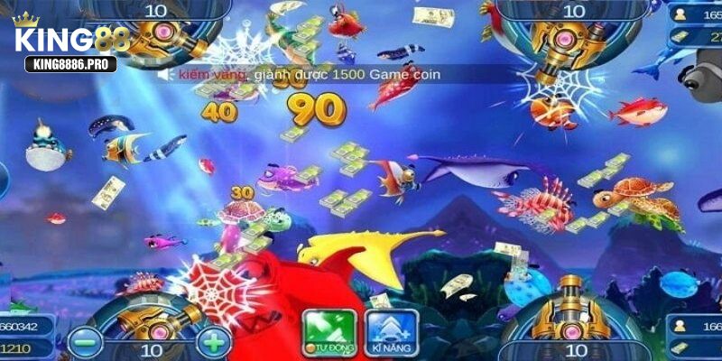 Chiến lược bắn cá tiểu tiên cá theo bầy