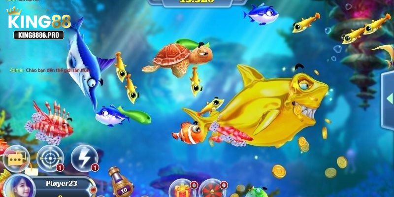 Nắm rõ các sinh vật trong bắn cá tiểu tiên cá